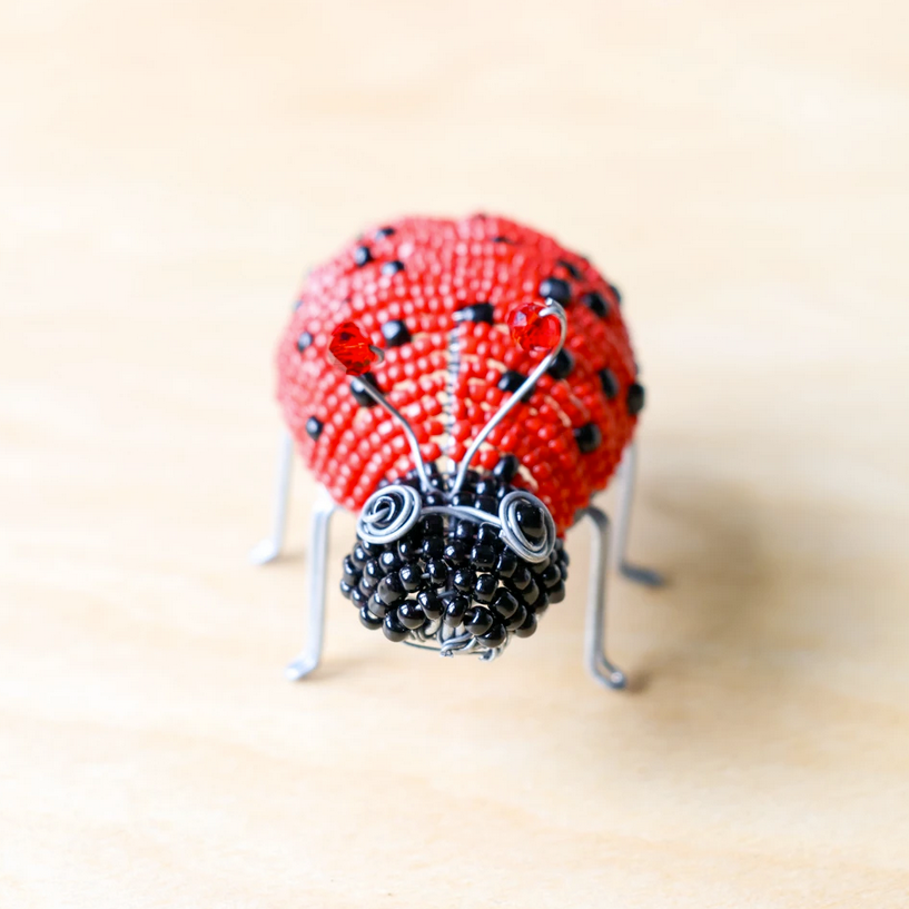 Beaded Ladybug - FMSCMarketplace.org