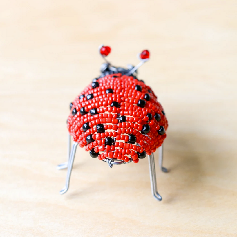 Beaded Ladybug