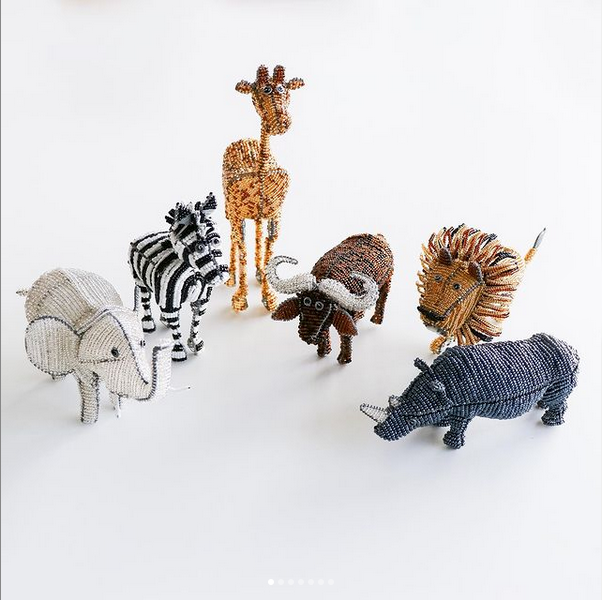Beaded Elephant - African Collection - FMSCMarketplace.org