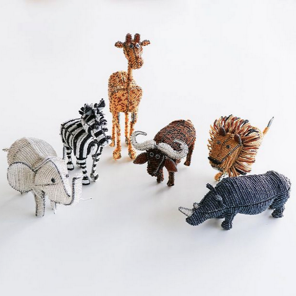 Beaded Giraffe - African Collection - FMSCMarketplace.org