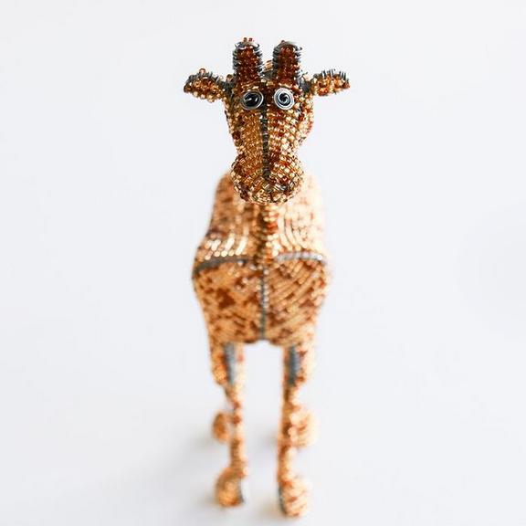 Beaded Giraffe - African Collection - FMSCMarketplace.org