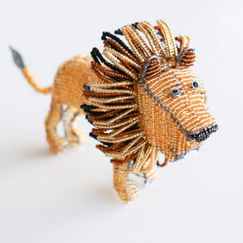 Beaded Lion - African Collection