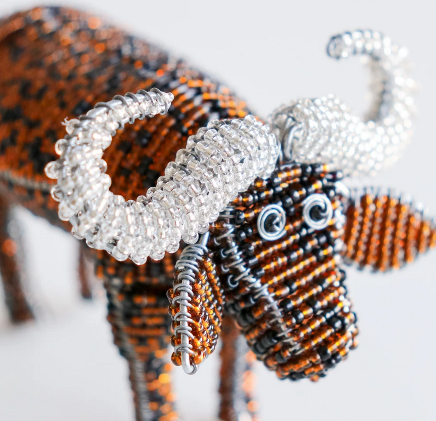 Beaded Buffalo - African Collection - FMSCMarketplace.org