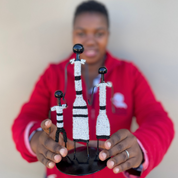 Beaded Family Sculpture - FMSCMarketplace.org