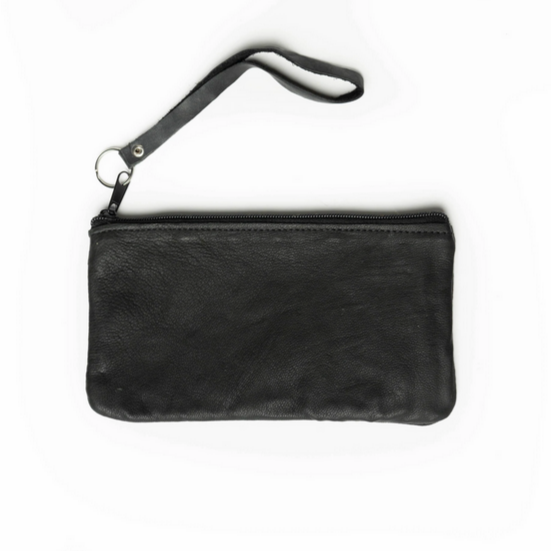 Leather Wristlet-Black - FMSCMarketplace.org