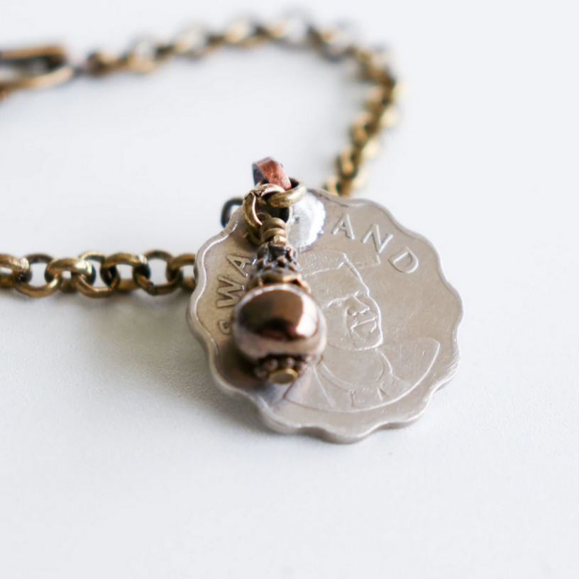Swazi Coin Bracelet - FMSCMarketplace.org