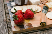 Wood and Horn Serving Board - FMSCMarketplace.org