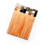 Wood and Horn Serving Board - FMSCMarketplace.org