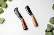 Wood and Horn Cheese Spreader - FMSCMarketplace.org