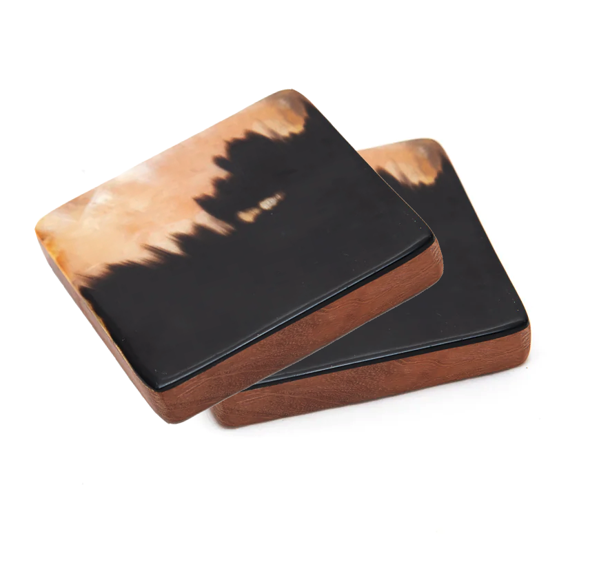 Horn Coasters (Set of 2) - FMSCMarketplace.org