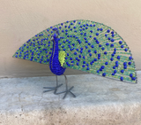 Beaded Peacock