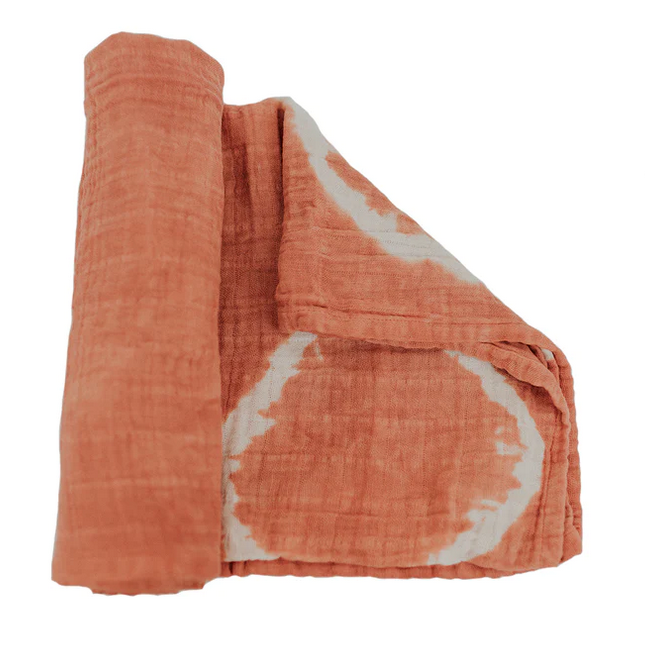 Orange muslin blanket online