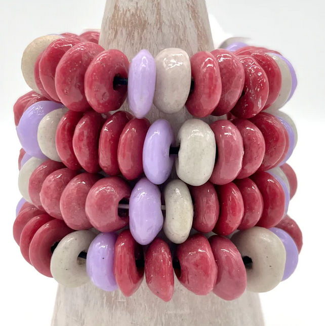 Recycled Glass Bracelet - FMSCMarketplace.org