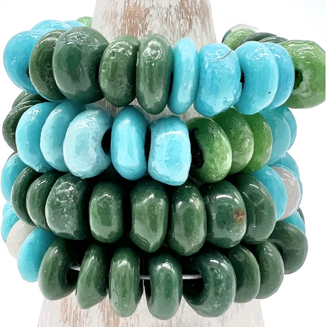 Recycled Glass Bracelet - FMSCMarketplace.org