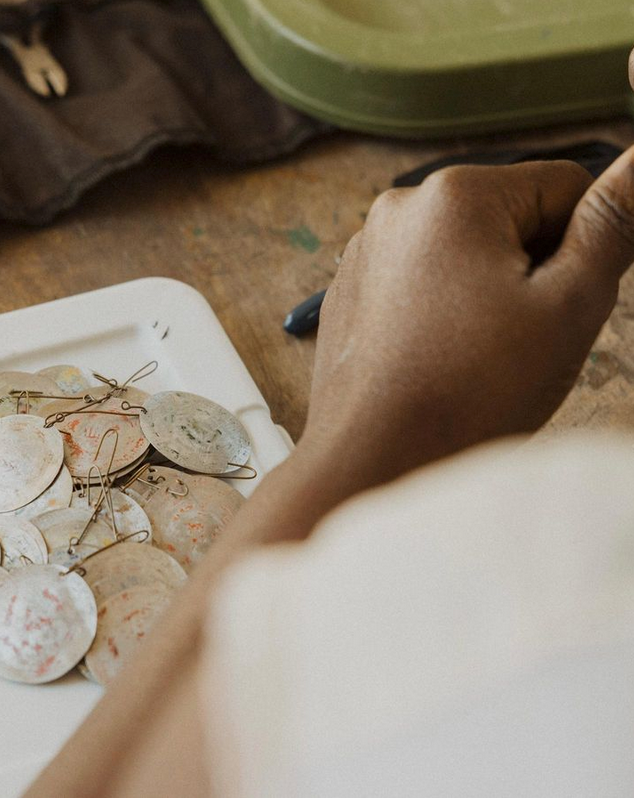Bottle Cap Earrings - FMSCMarketplace.org