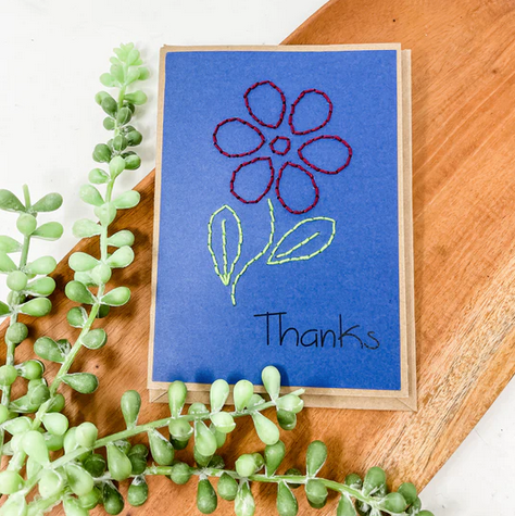 Thanks Floral Greeting Card Set - FMSCMarketplace.org