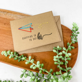 Dropping in to Say Hi Greeting Card Set