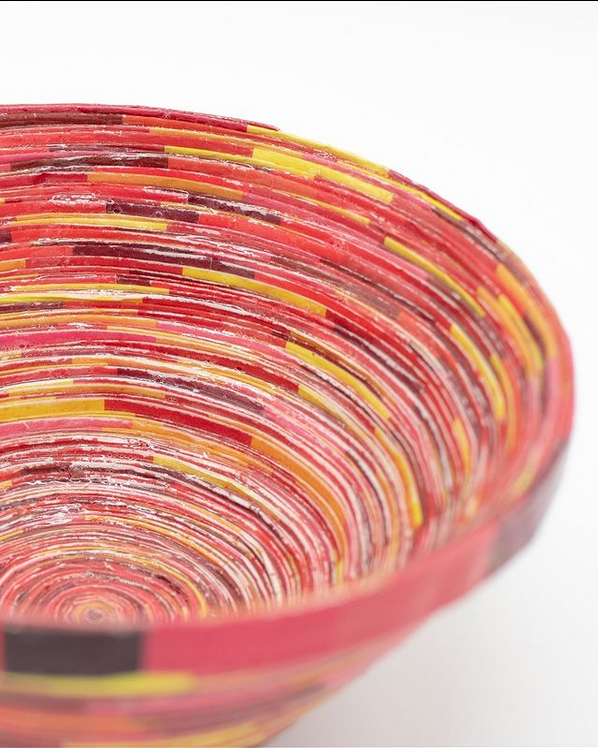 Eclectic Paper Bowl - FMSCMarketplace.org