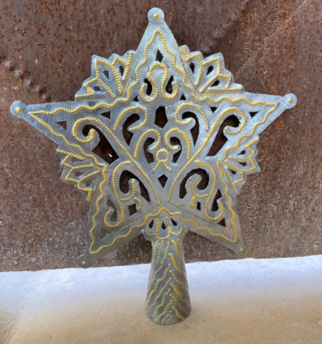 Silver Snowflake Tree Topper - FMSCMarketplace.org
