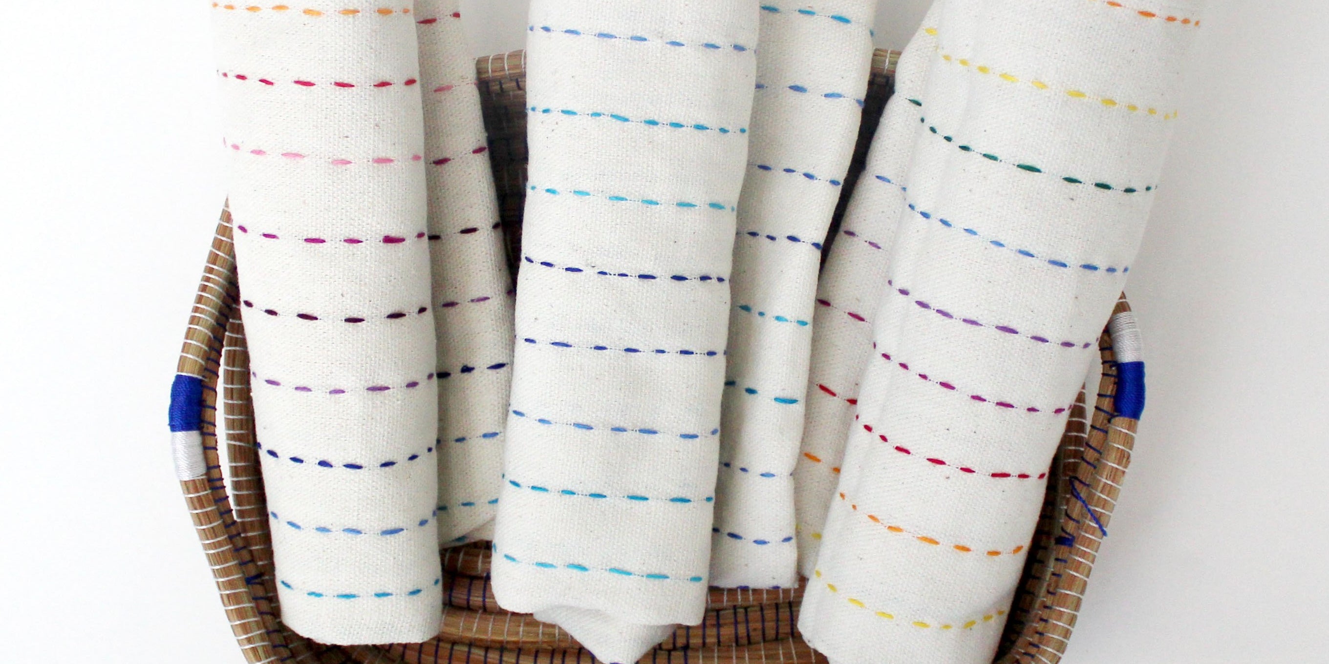 Hand-Stitched Tea Towel - FMSCMarketplace.org
