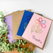 Thanks Floral Greeting Card Set - FMSCMarketplace.org
