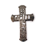 Be Still Metal Cross