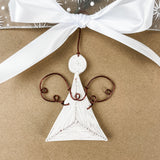 Magazine Angel Ornament