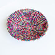 Grass-Woven Basket, Multicolor Sunset - FMSCMarketplace.org