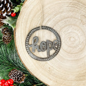 Metal Circle Ornament - FMSCMarketplace.org