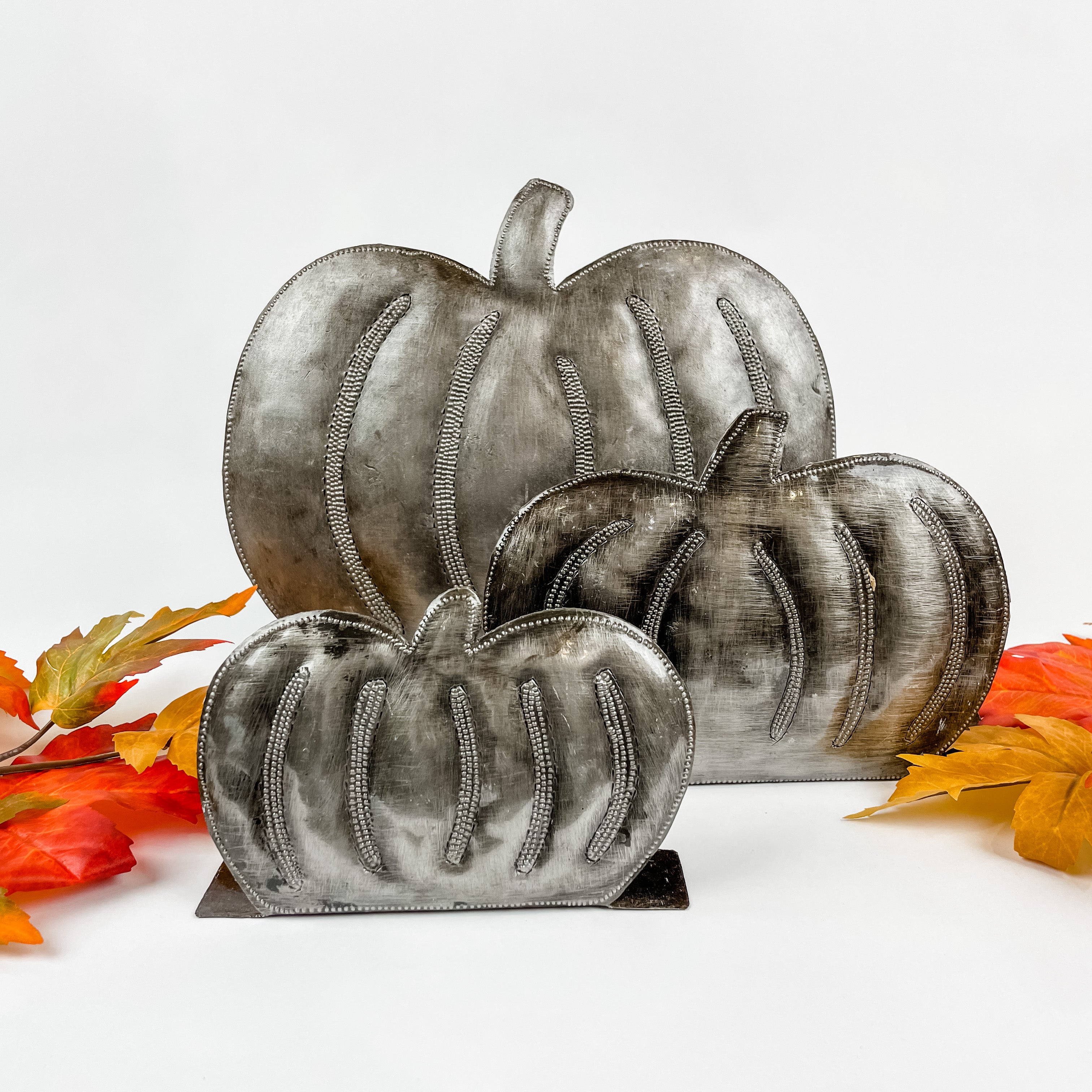 Metal Pumpkin Set - FMSCMarketplace.org