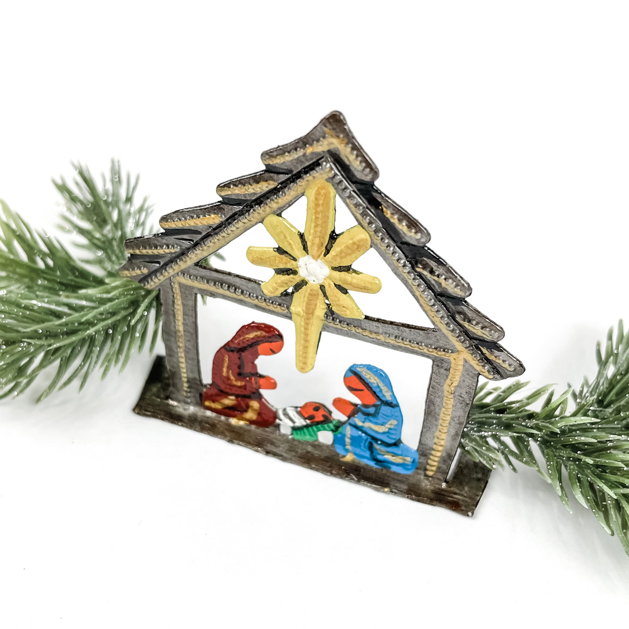 Small Standing House Nativity