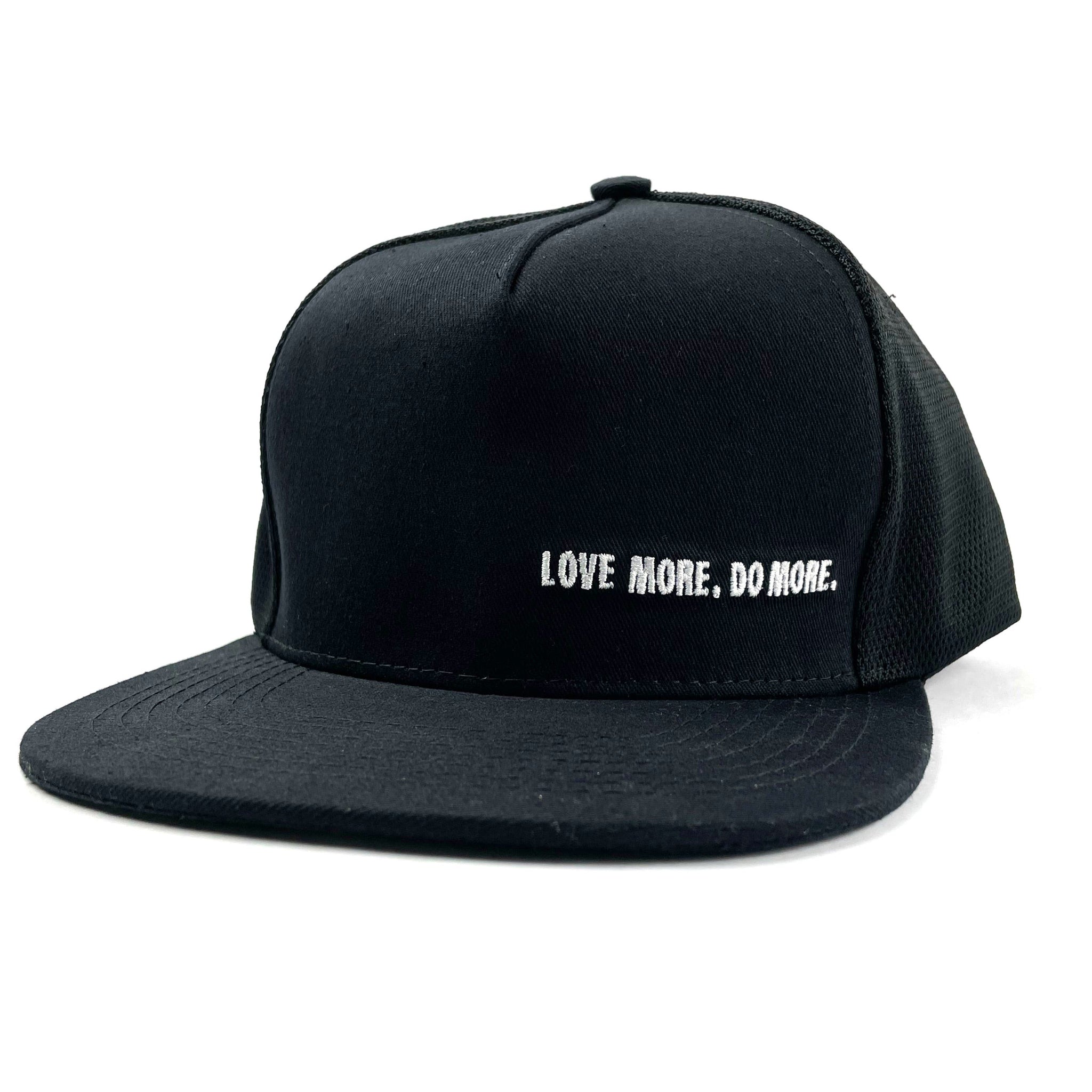 Love More Do More / FMSC Black Trucker Hat - FMSCMarketplace.org
