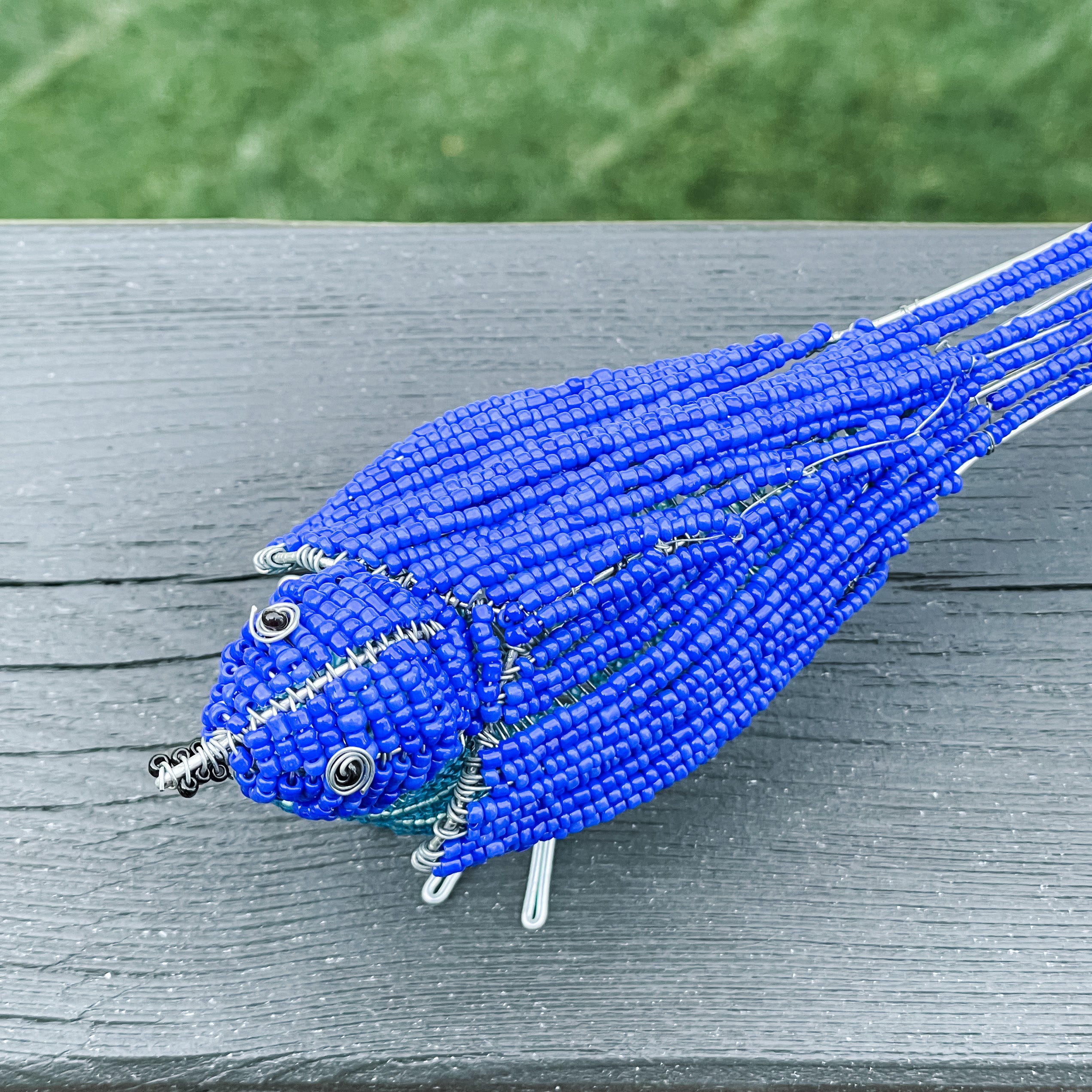 Beaded Bluebird | Handcrafted Home Decor | Khutsala Artisans