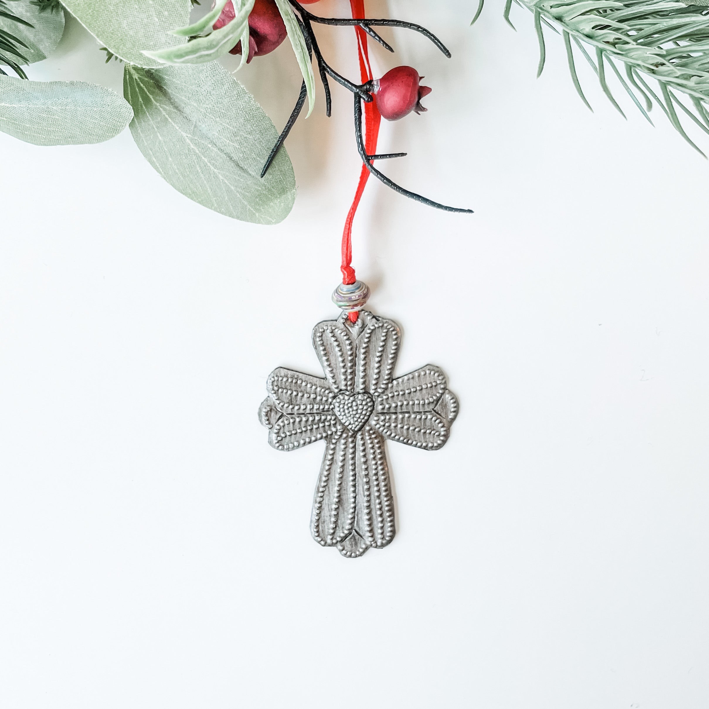 Small Steel Cross Ornament (Set of 10) - FMSCMarketplace.org