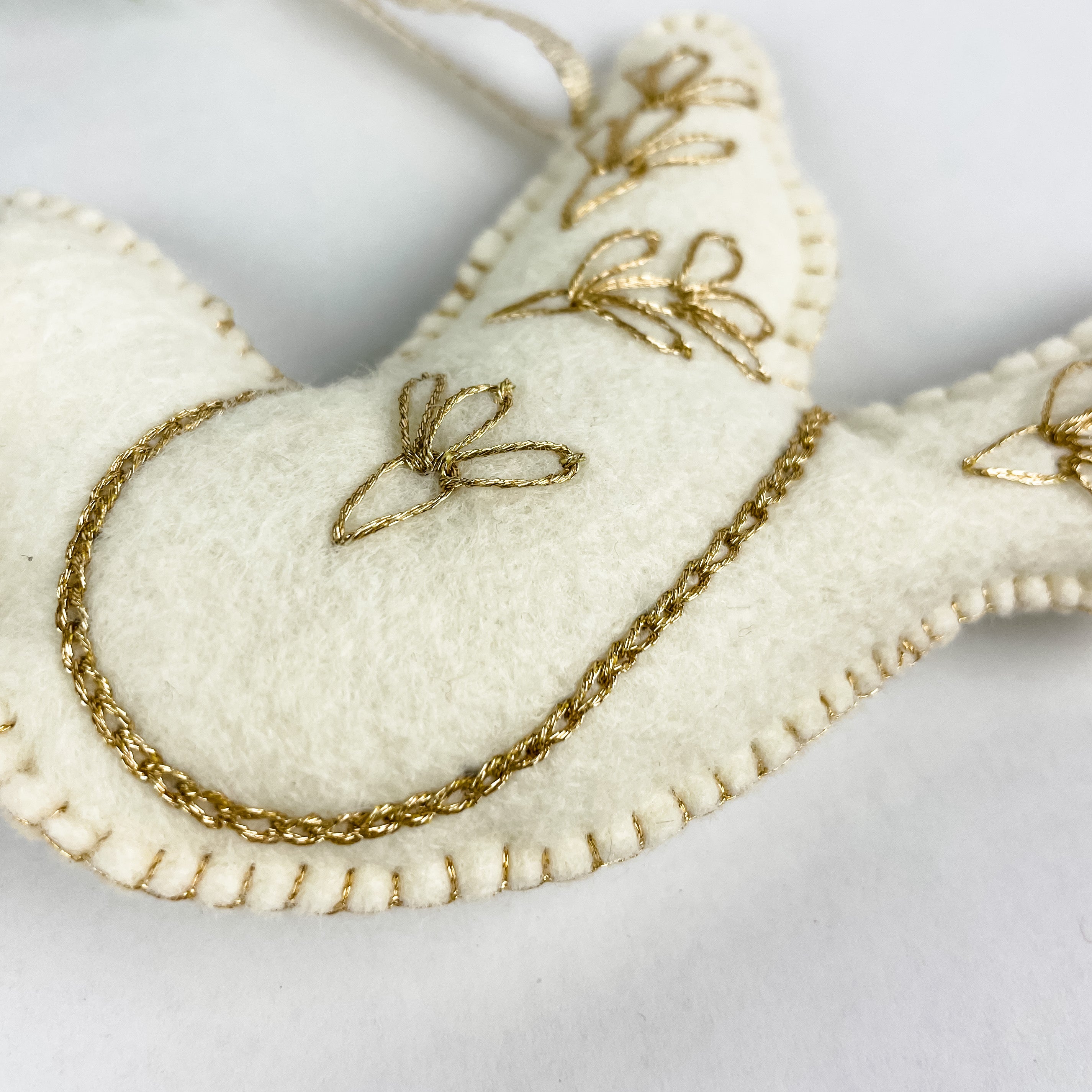 Felt Dove Ornament - FMSCMarketplace.org