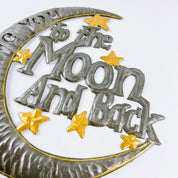 I Love You to the Moon Wall Art- 12" - FMSCMarketplace.org