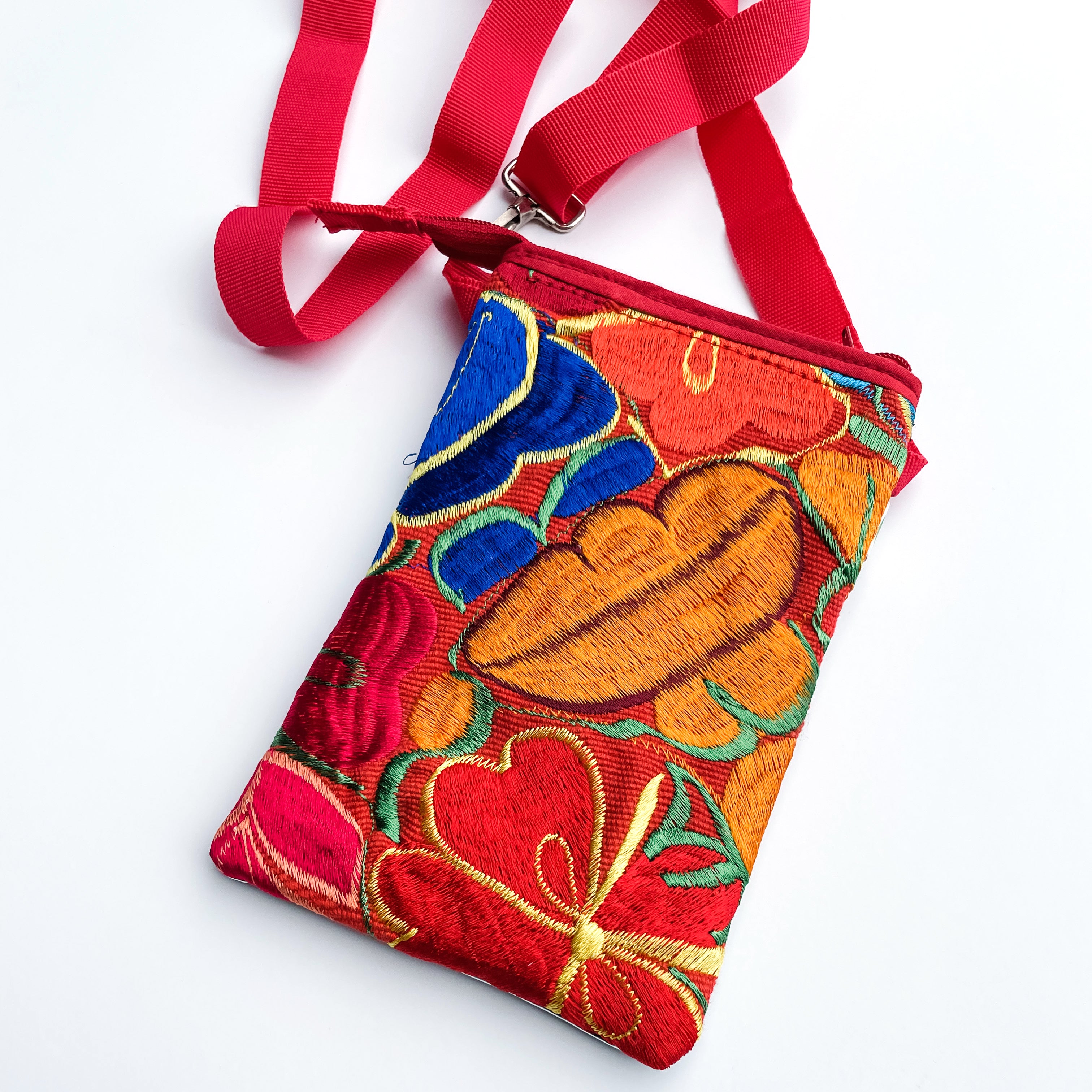 Embroidered Travel Bag with Phone Sleeve - FMSCMarketplace.org