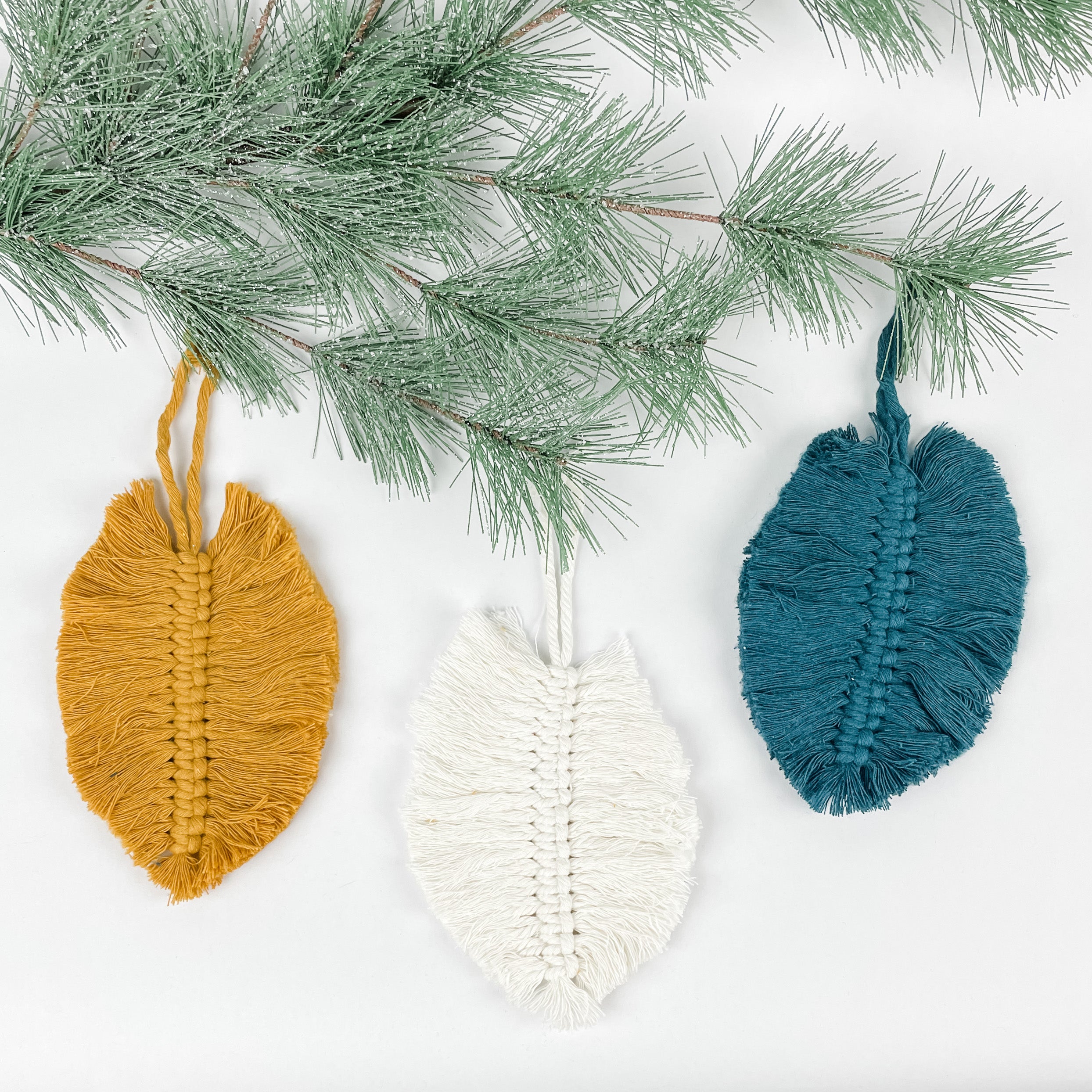 Macrame Feather Ornament - FMSCMarketplace.org