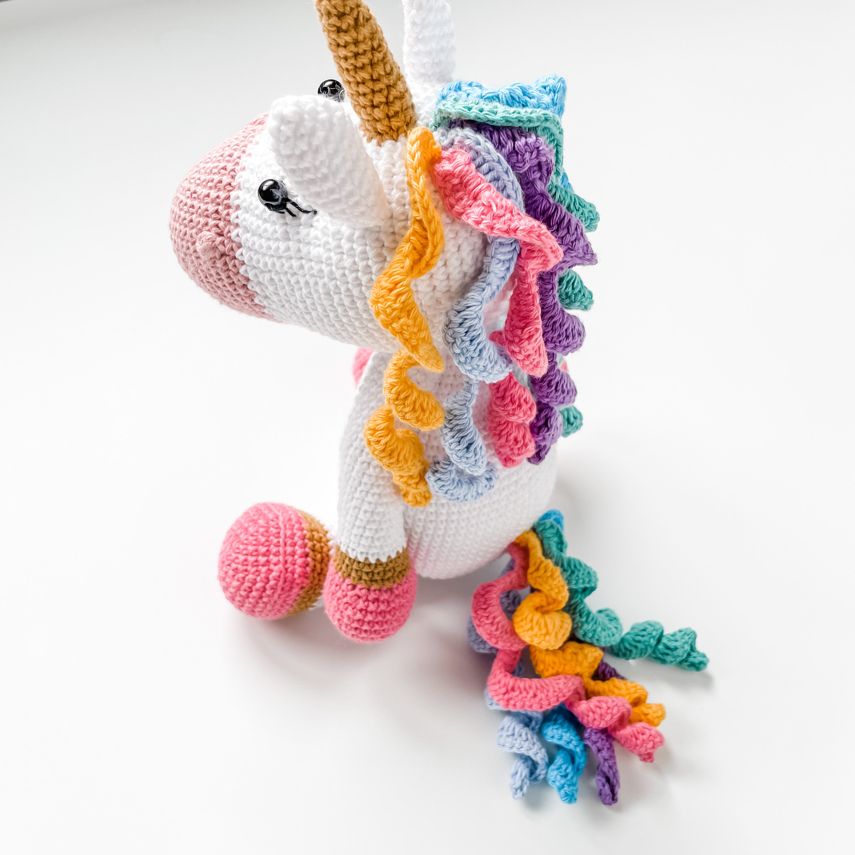 Large Amigurumi Unicorn - FMSCMarketplace.org