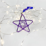 Knotted Wire Star Ornament