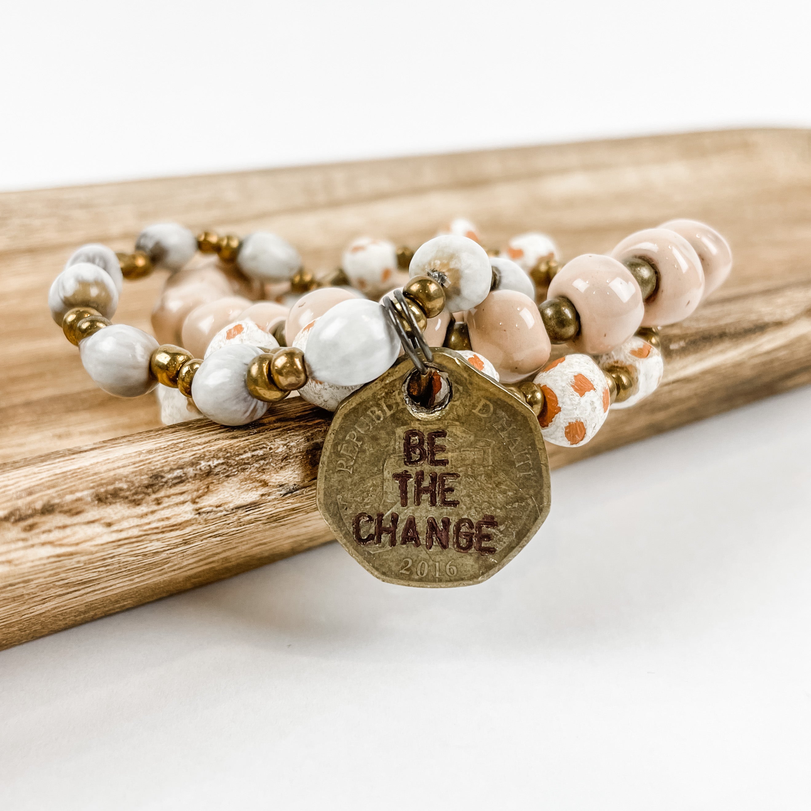 Be the Change Bracelet Set - FMSCMarketplace.org