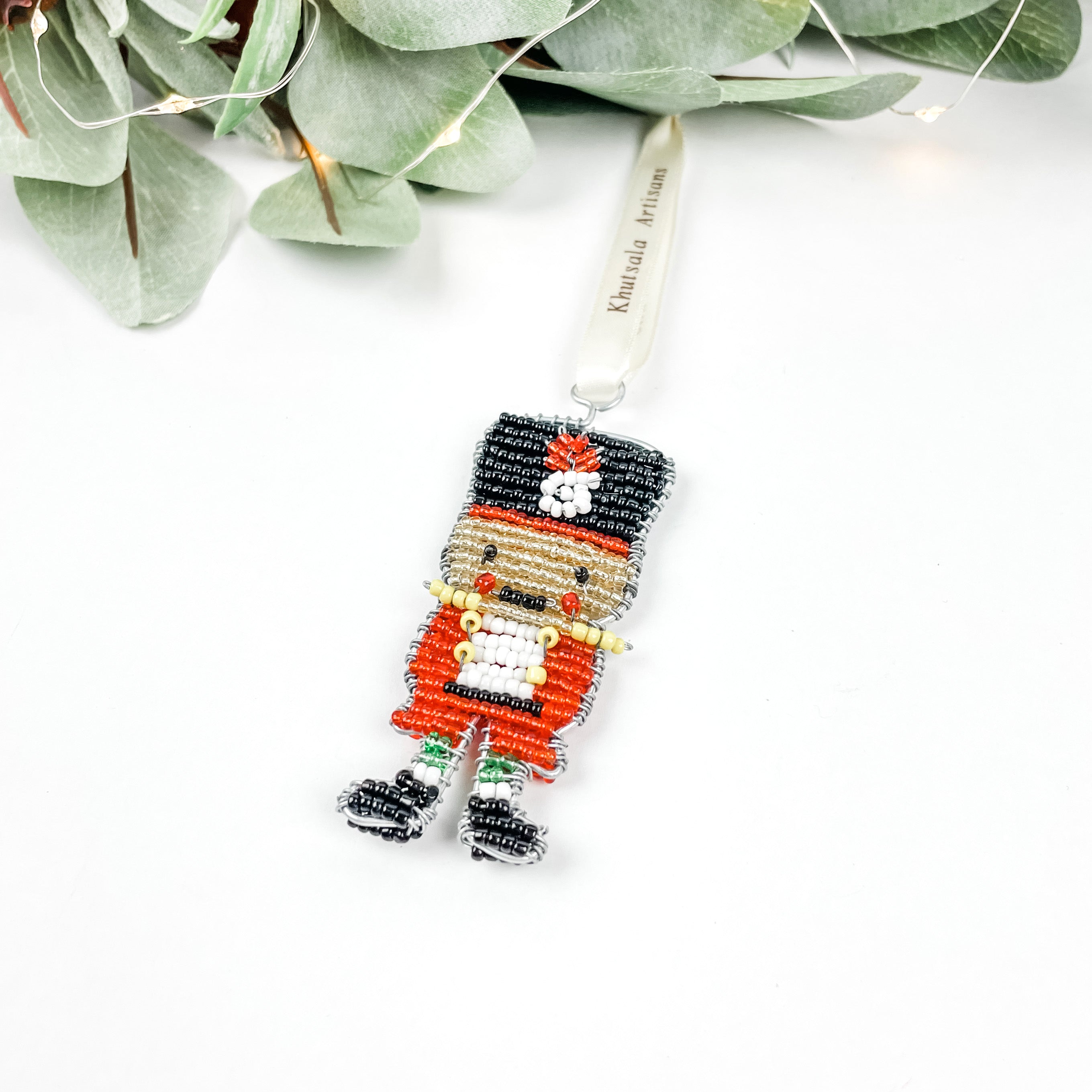 Beaded Nutcracker ornament - FMSCMarketplace.org