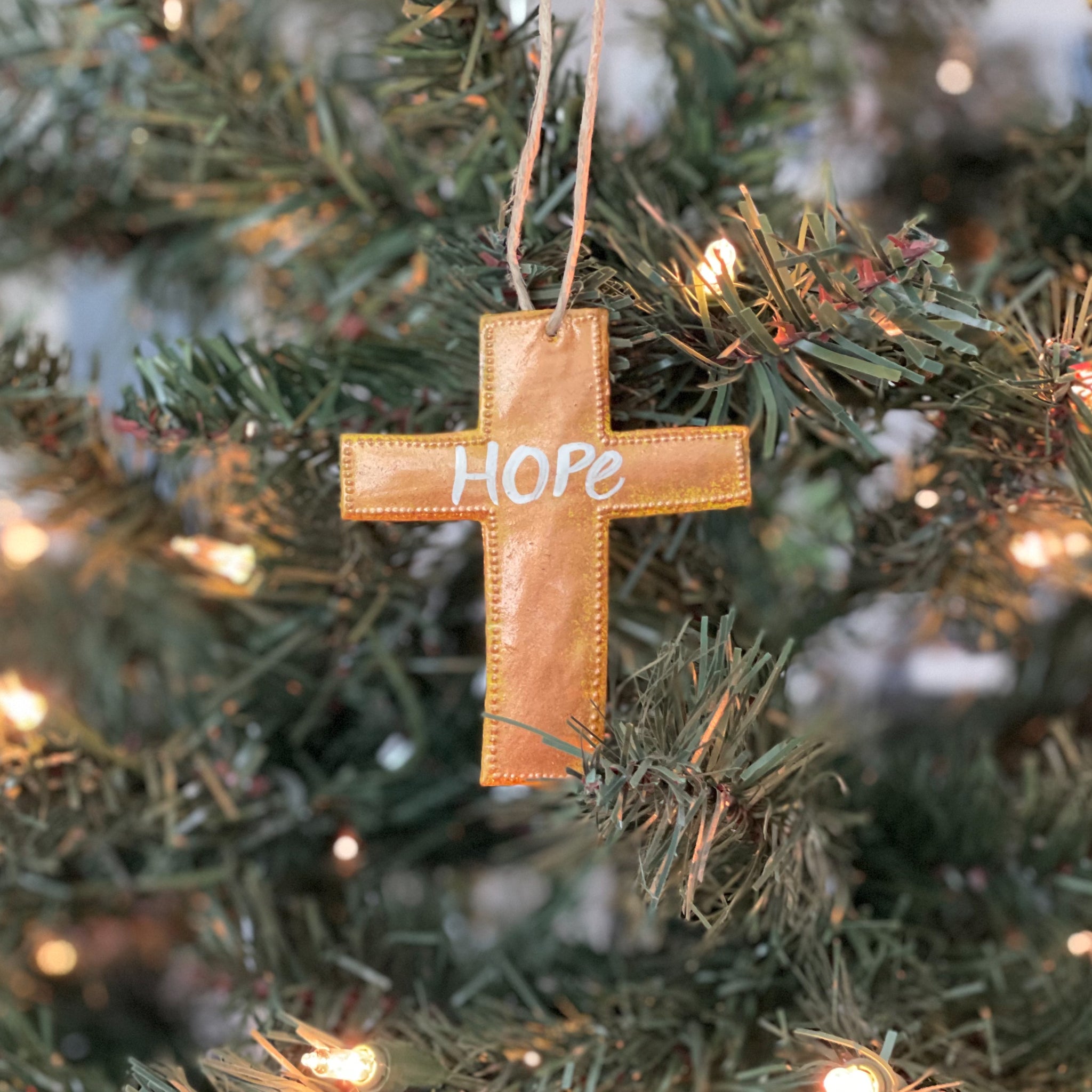 Hope Cross Ornament - FMSCMarketplace.org