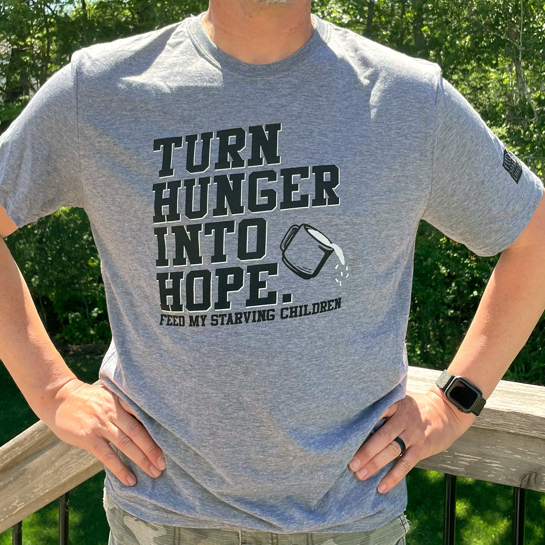 Turn Hunger Into Hope T-Shirt - FMSCMarketplace.org