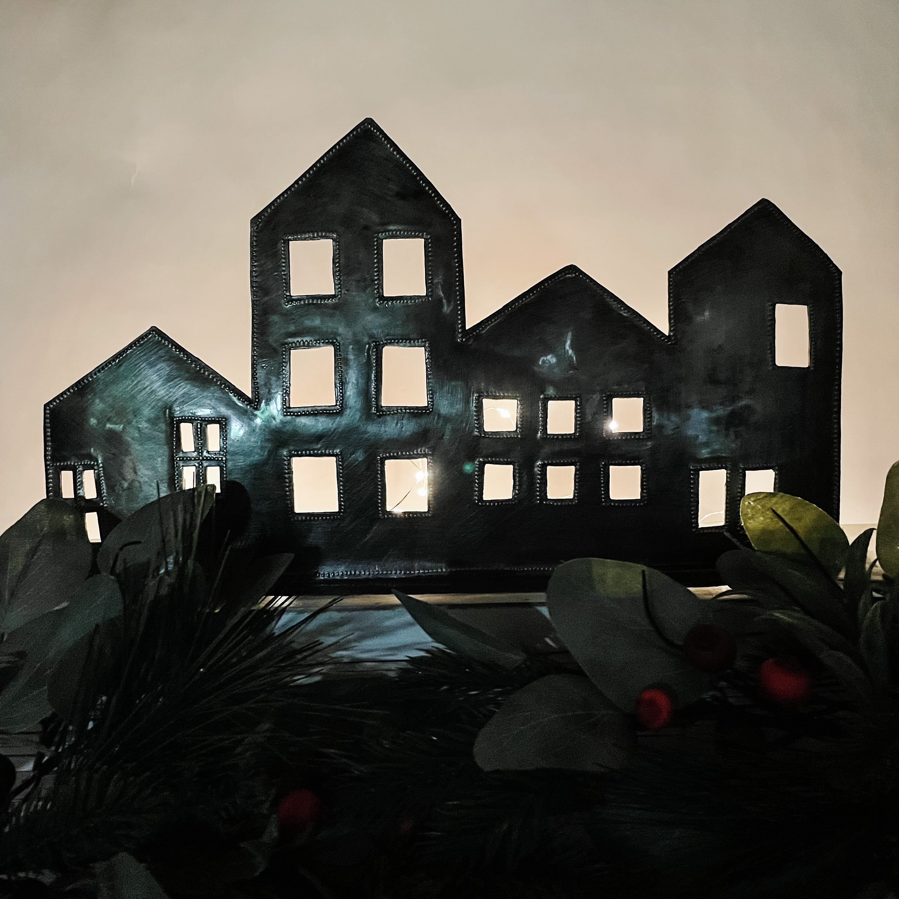 Houses Standing Metal Art - FMSCMarketplace.org