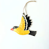 Finch Oil Drum Ornament