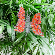 Beaded Butterfly Plant Stake - FMSCMarketplace.org