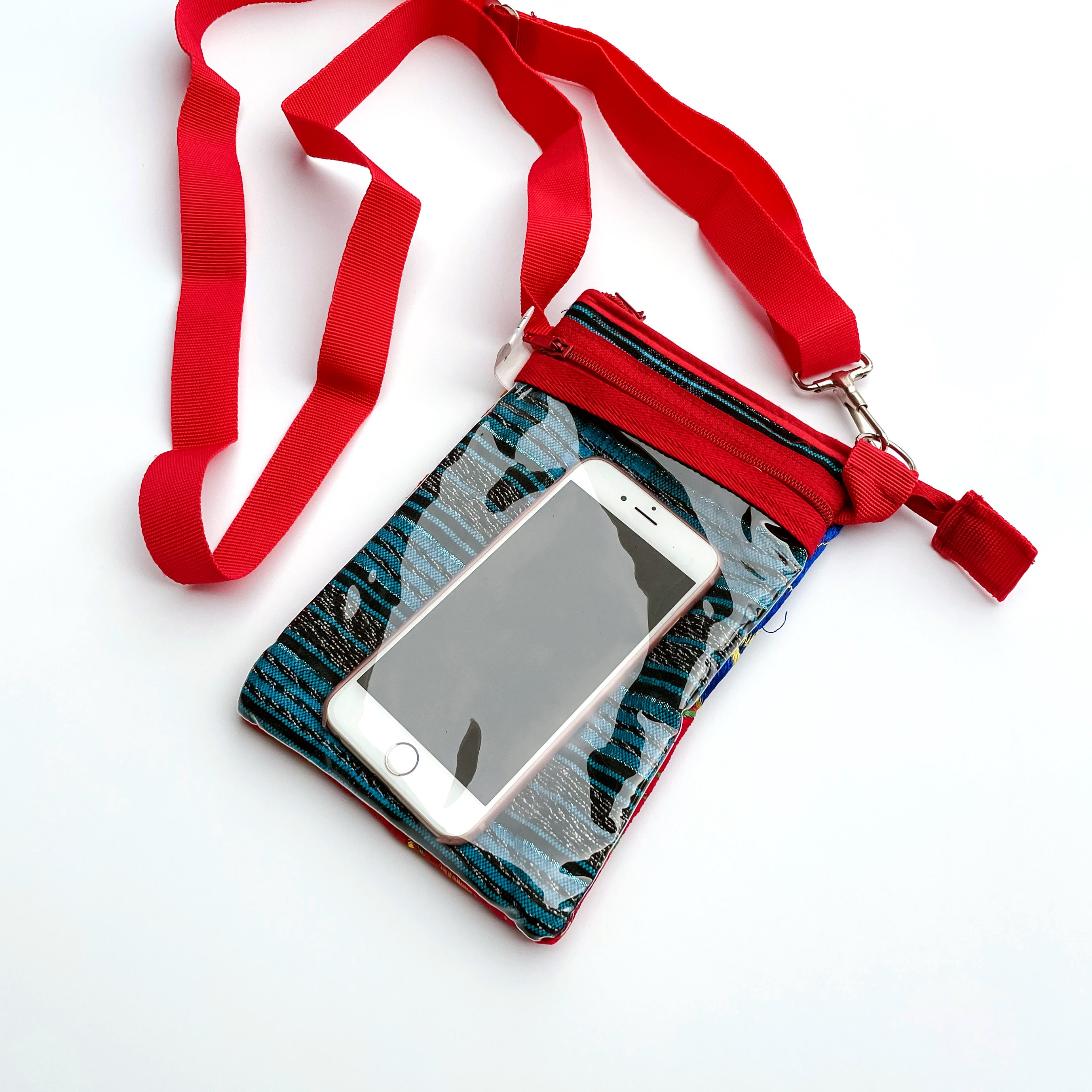 Embroidered Travel Bag with Phone Sleeve - FMSCMarketplace.org
