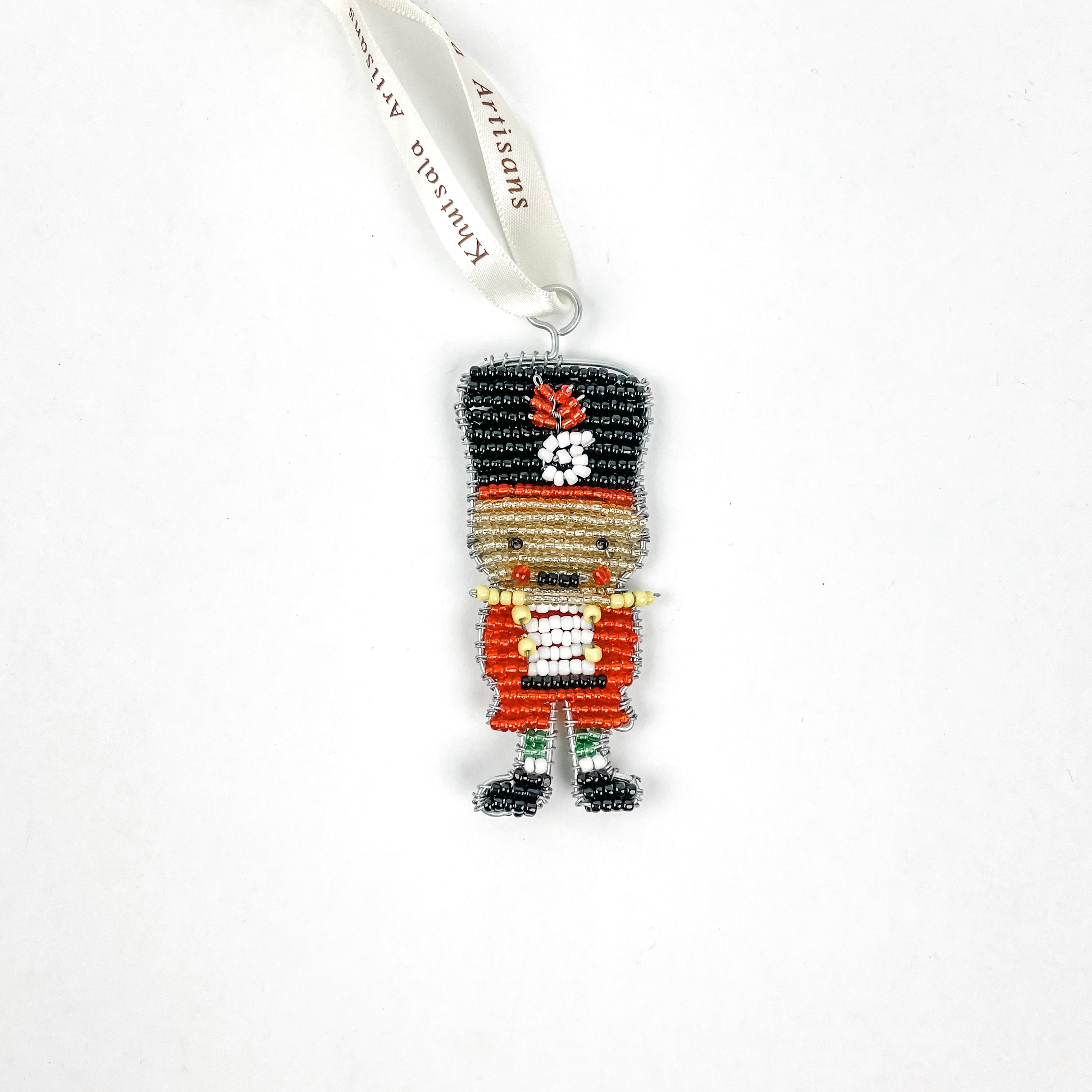 Beaded Nutcracker ornament - FMSCMarketplace.org