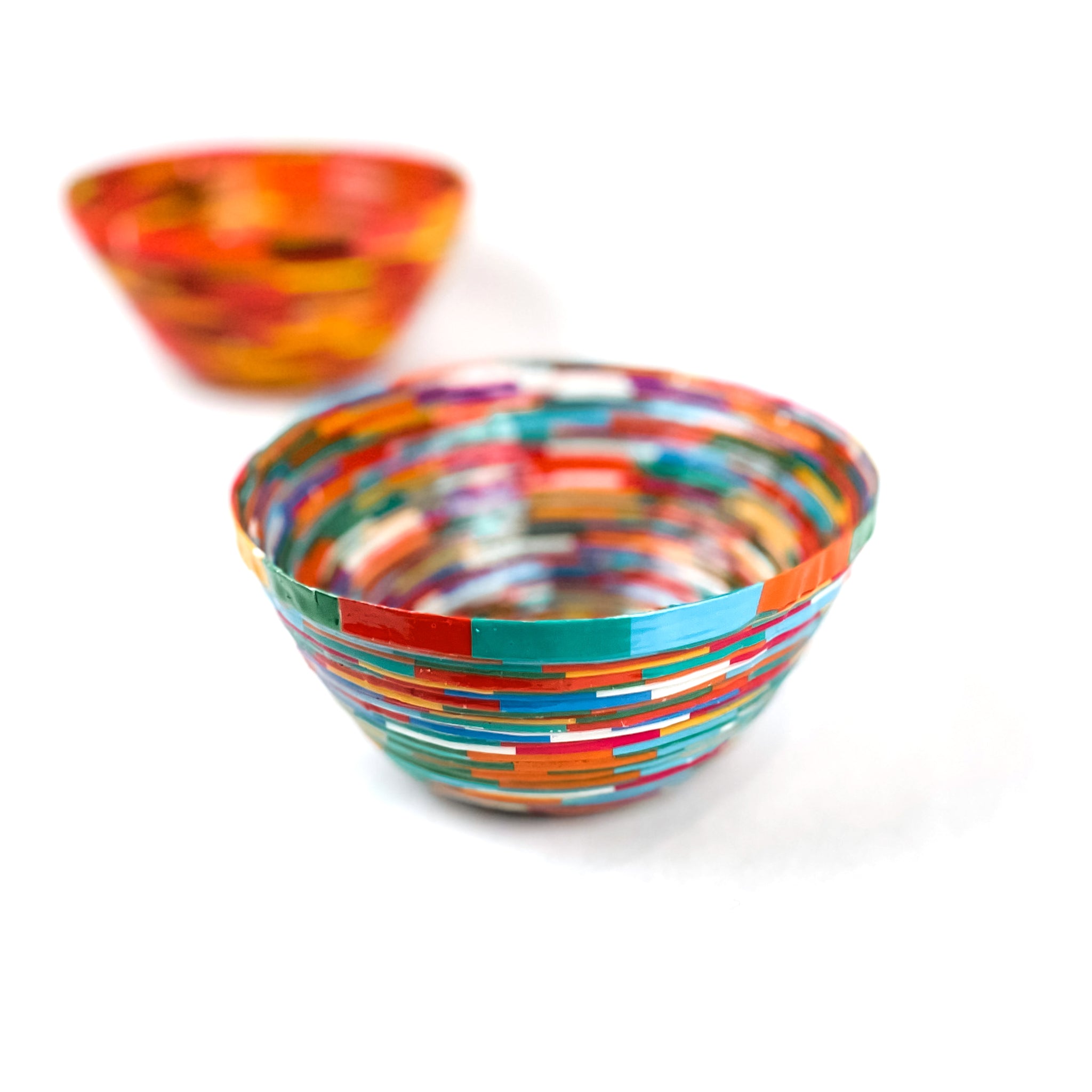Eclectic Paper Bowl